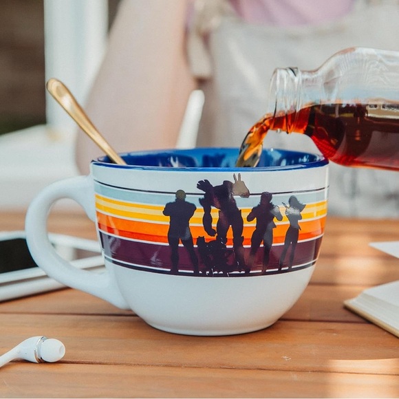 Marvel Other - Marvel Studios Guardians of the Galaxy Silhouette Ceramic Soup Mug Bowl